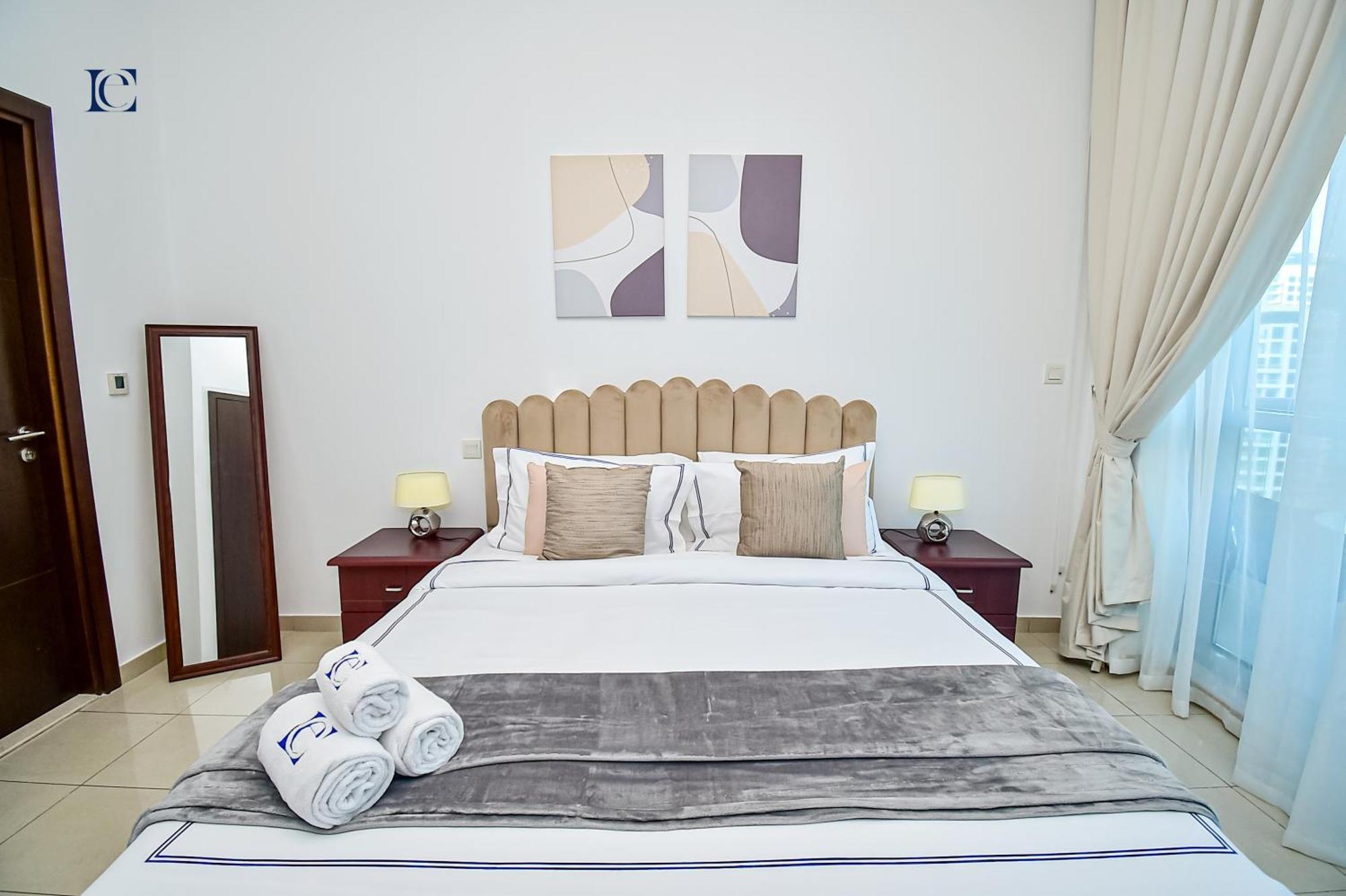 Luxury Escapes - 1Br Home With Stunning Marina View - Bay Central Marina Дубай Екстериор снимка