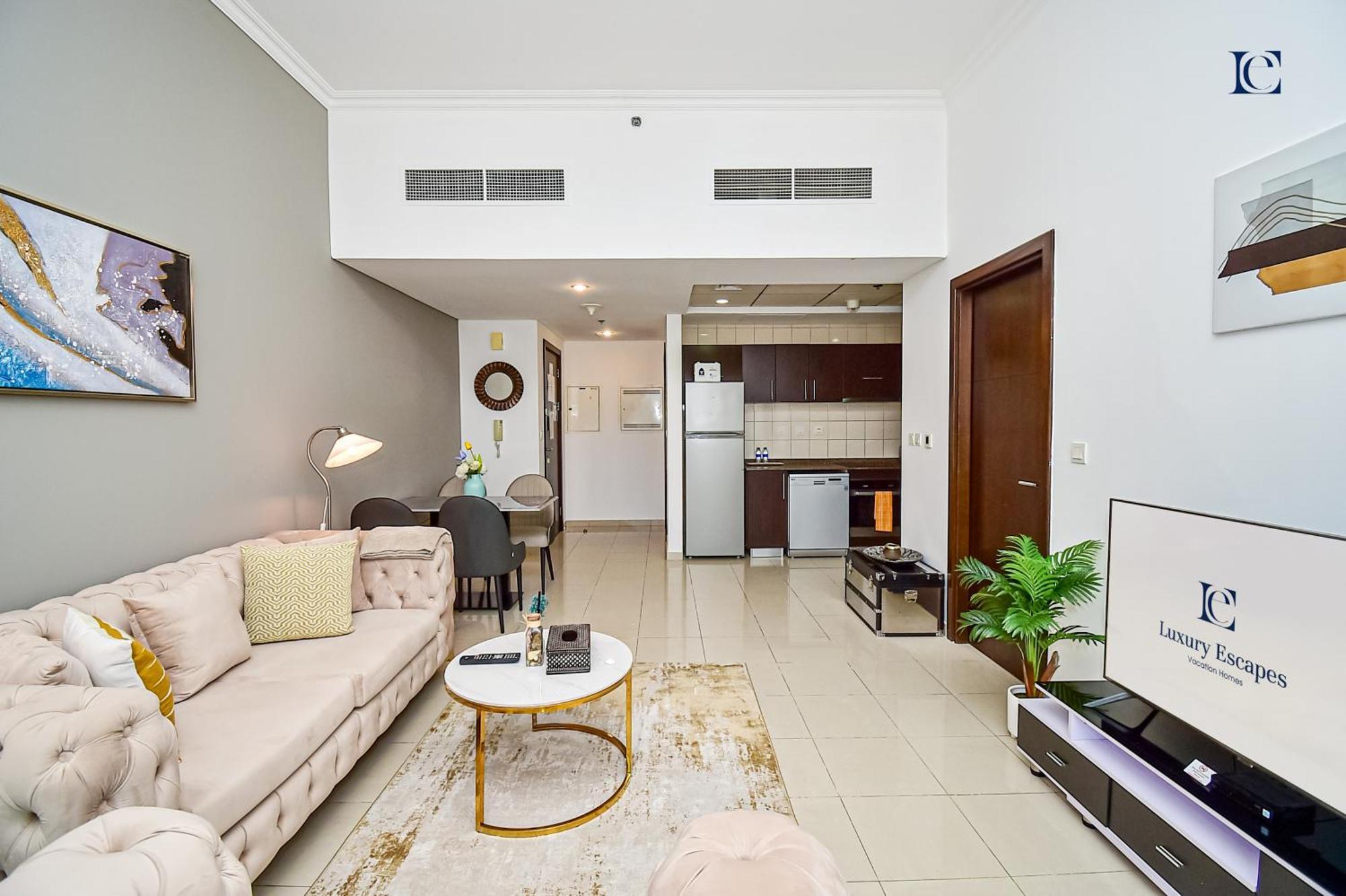 Luxury Escapes - 1Br Home With Stunning Marina View - Bay Central Marina Дубай Екстериор снимка
