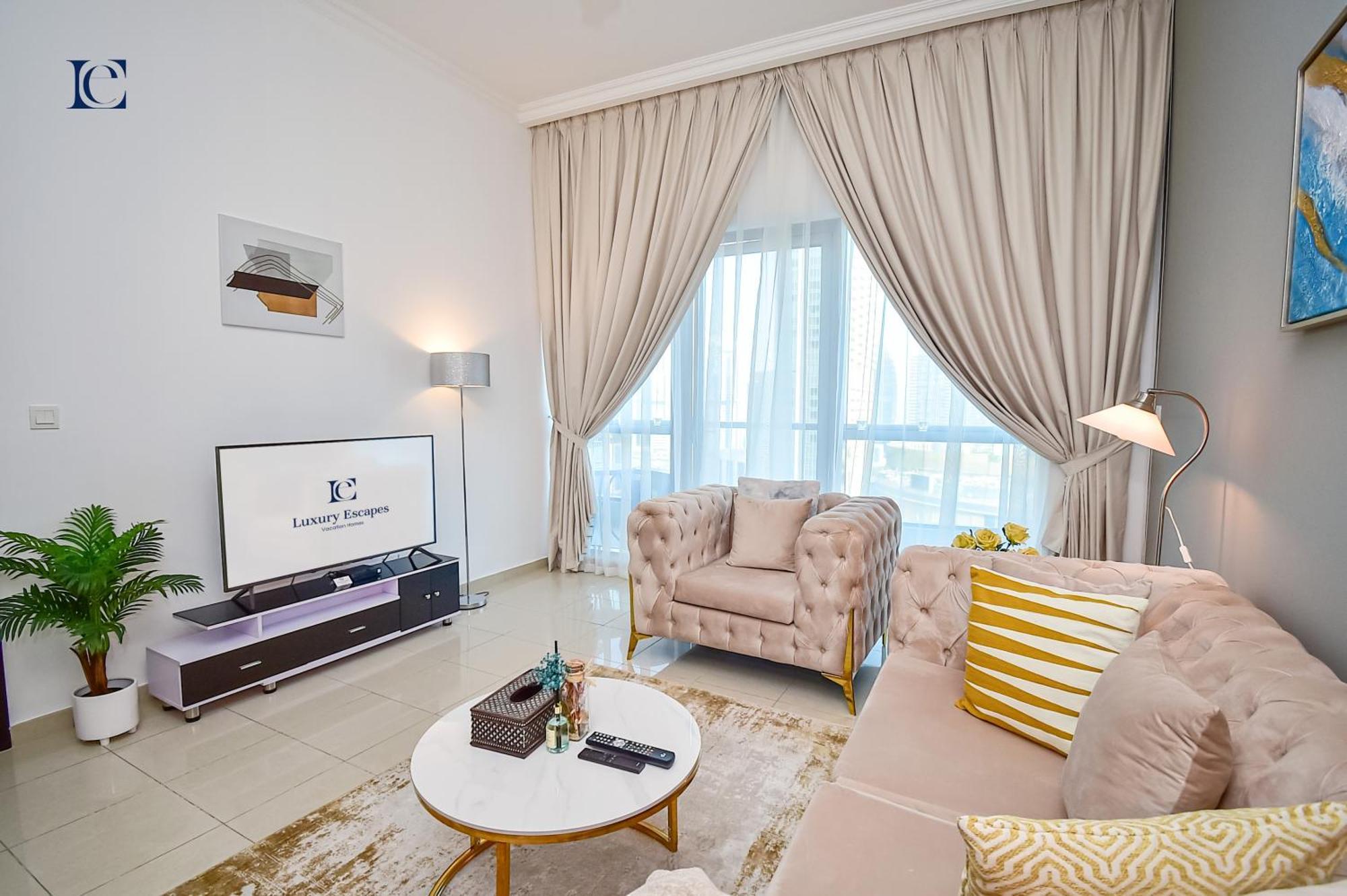 Luxury Escapes - 1Br Home With Stunning Marina View - Bay Central Marina Дубай Екстериор снимка